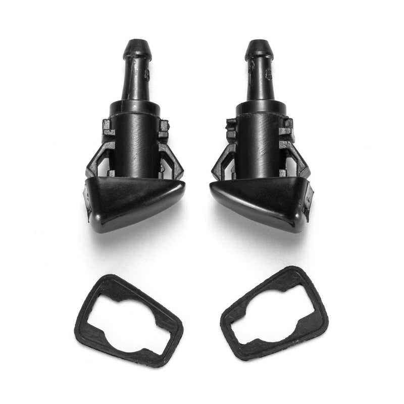 DICOOL 2 Pack Windshield Washer Nozzle Kit For Dodge Charger Grand Caravan Avenger Durango Ram 1500 2500 3500, Jeep Grand Cherokee, Chrysler Town And Country, Replace # 5116079aa 5160308aa - Image 2